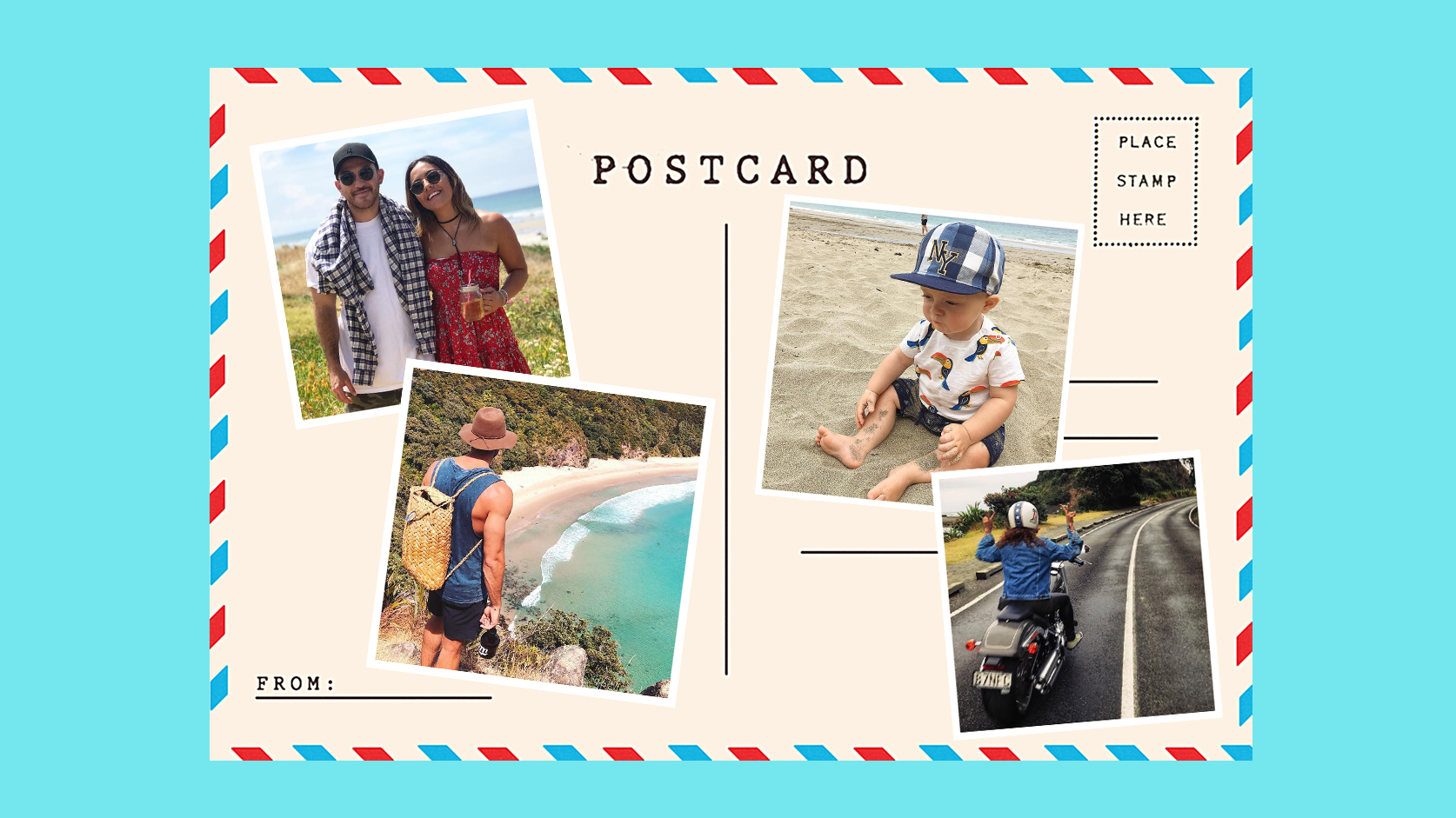 Postcards from the stars – how our Kiwi celebs are spending their holidays