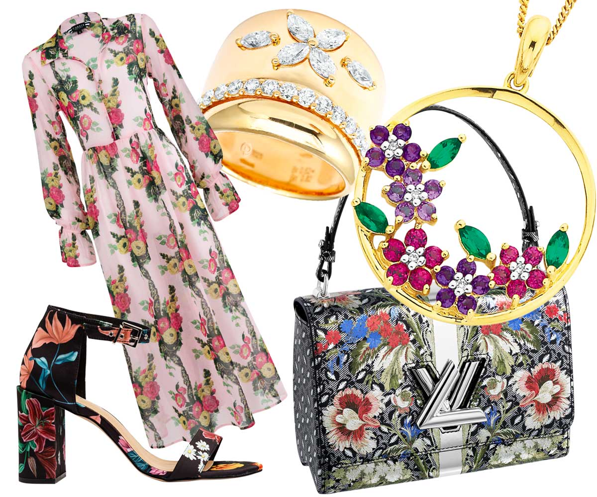 How to wear floral print and still look polished