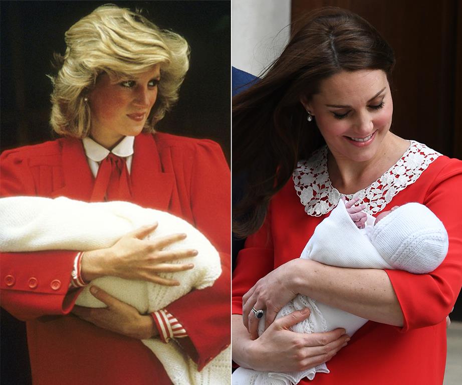 The similarities between Kate Middleton and Princess Diana in these pictures is heartwarming