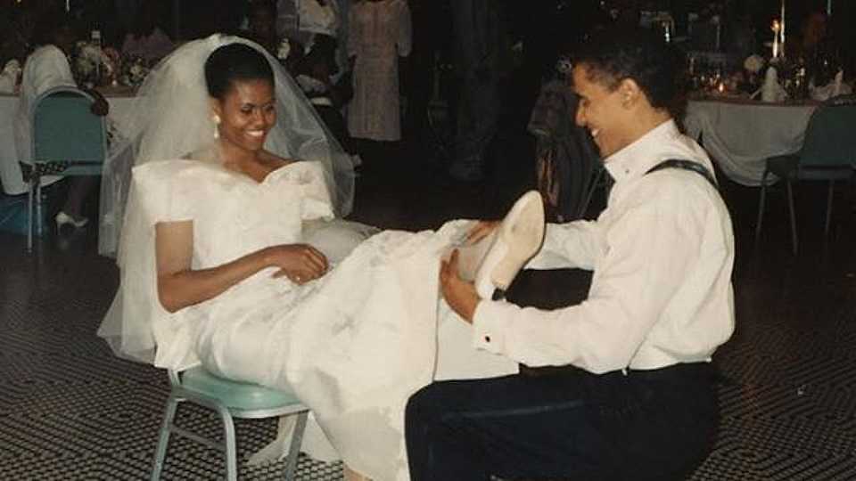 Michelle Obama shares throwback photos from her childhood, wedding day and first day at university