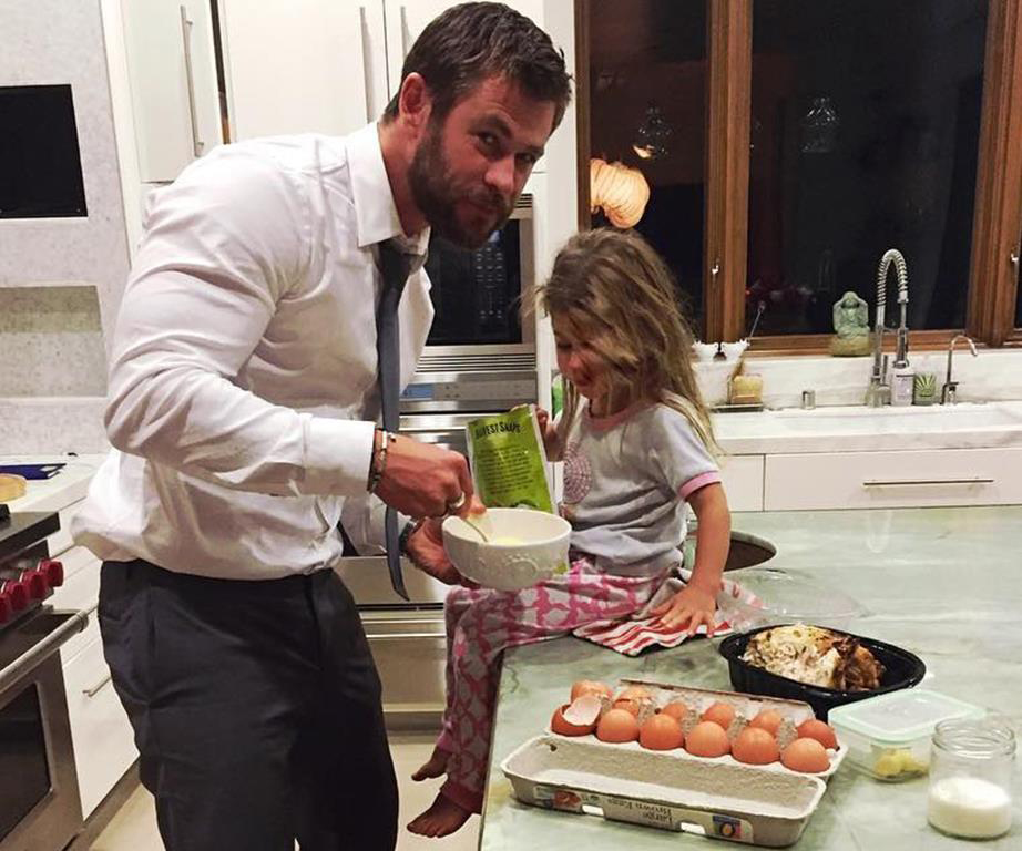 Celebrities who love cooking with their kids