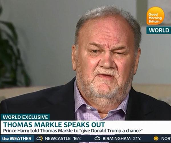 Meghan Markle and Prince Harry were reportedly blindsided by Thomas Markle’s tell-all interview