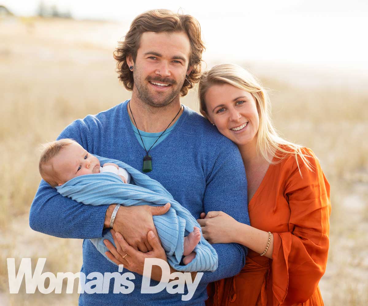 The Block NZ’s Dylan Guitink aka Little Dylz introduces his adorable baby son Laiken