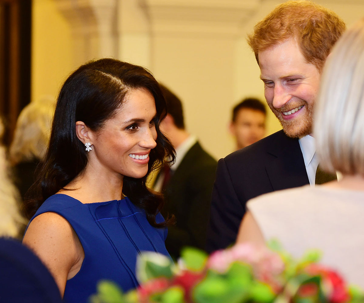 Meghan Markle channels old Hollywood glamour at military charity gala with Prince Harry