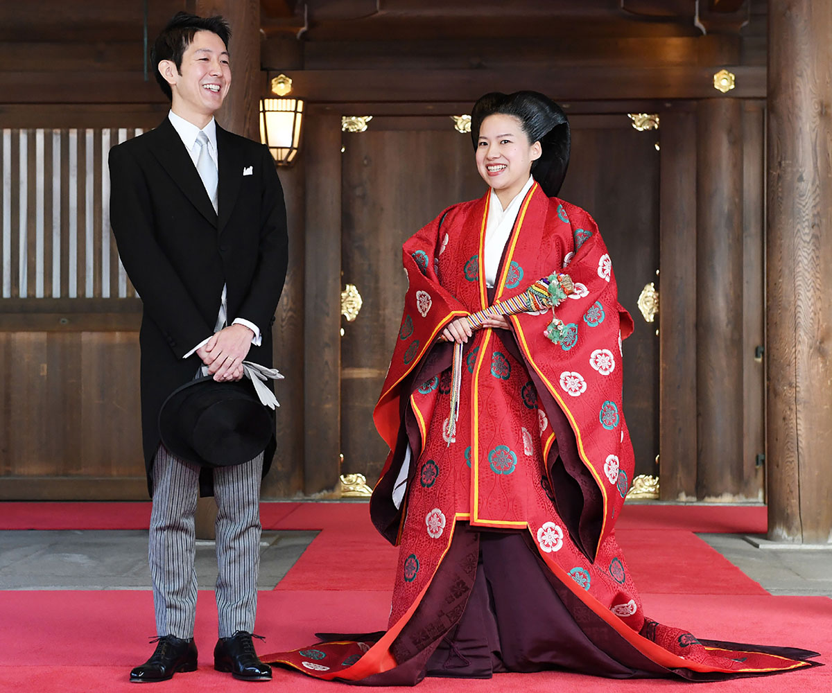 apan's Princess Ayako of Takamado Kei Moriya wedding marriage