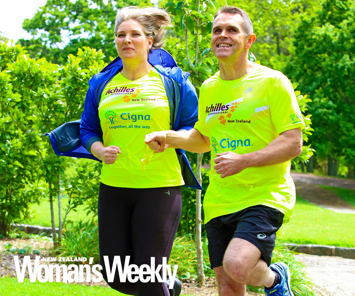 The inspirational visually impaired Kiwi couple who take on marathons together