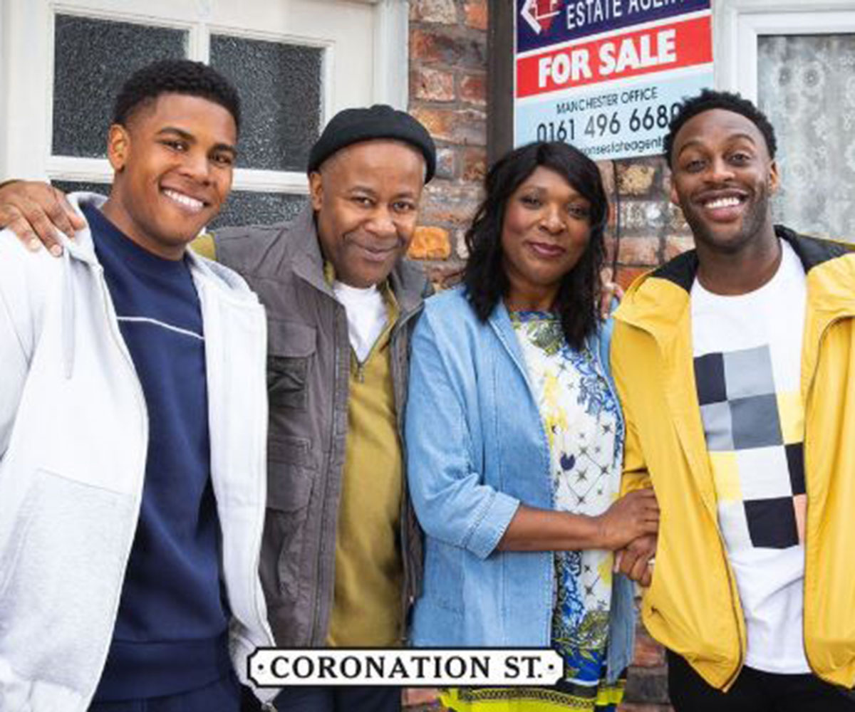 Coronation Street’s first black family joins the cobbles