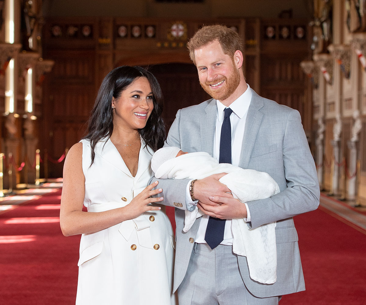 meghan markle archie harrison and prince harry