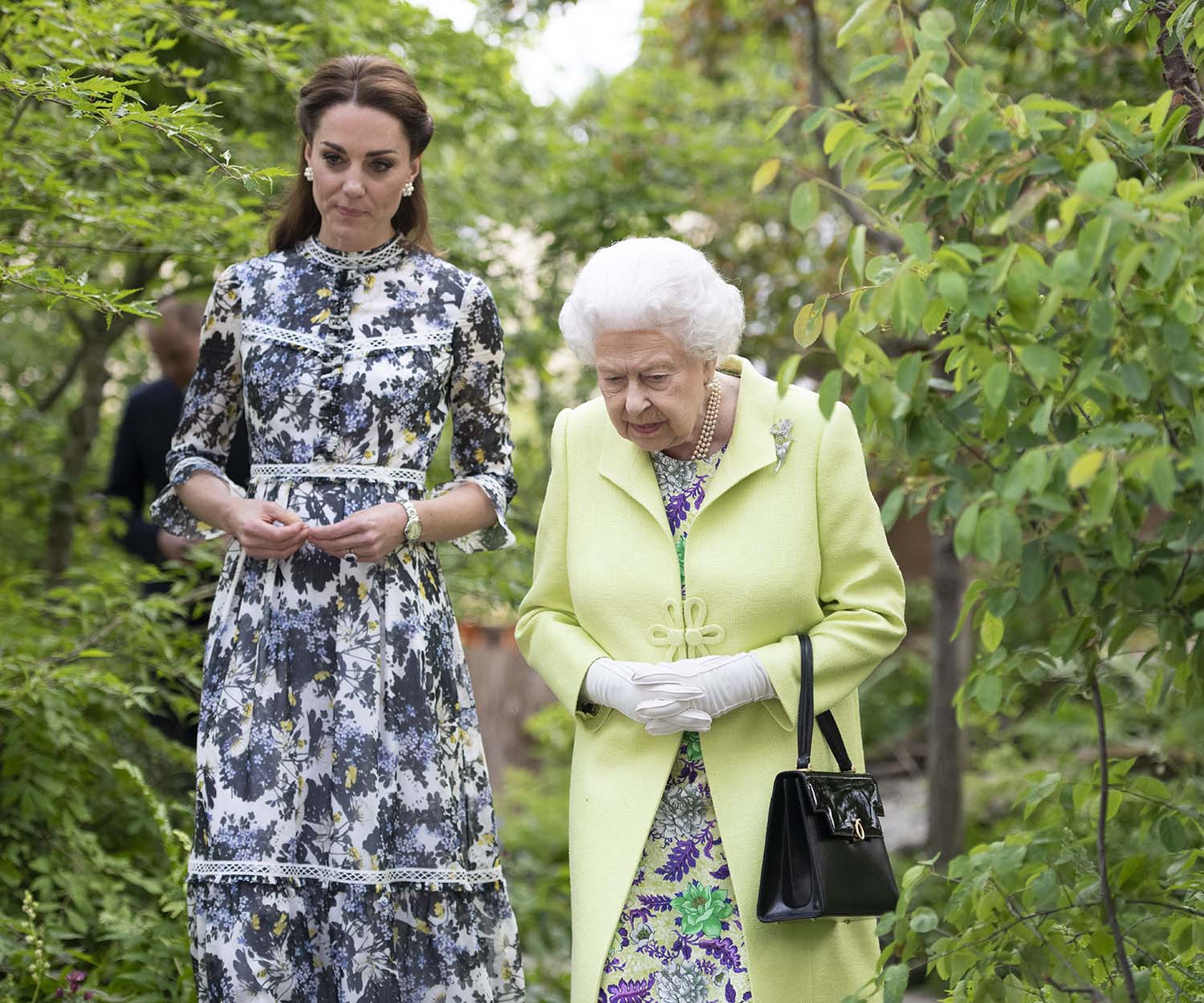 Catherine, Duchess of Cambridge, and the Queen 