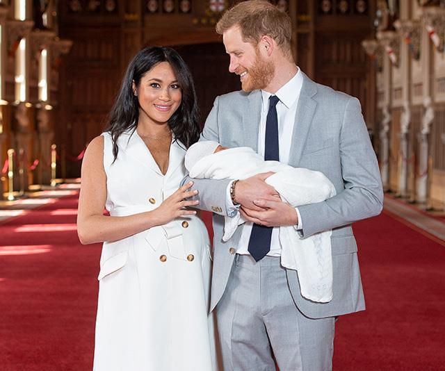 merghan markle prince harry baby archie