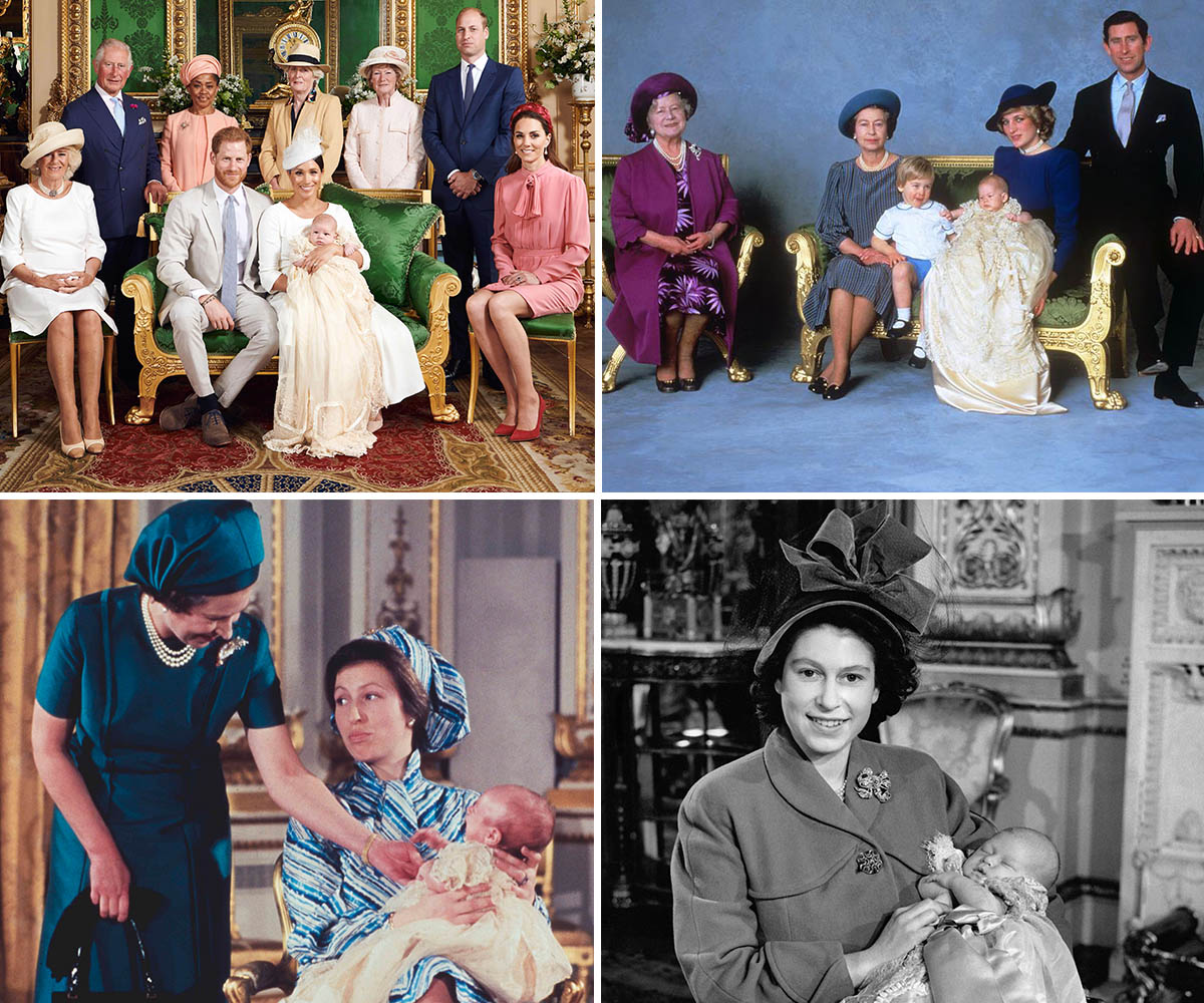 royal christenings throughout the years