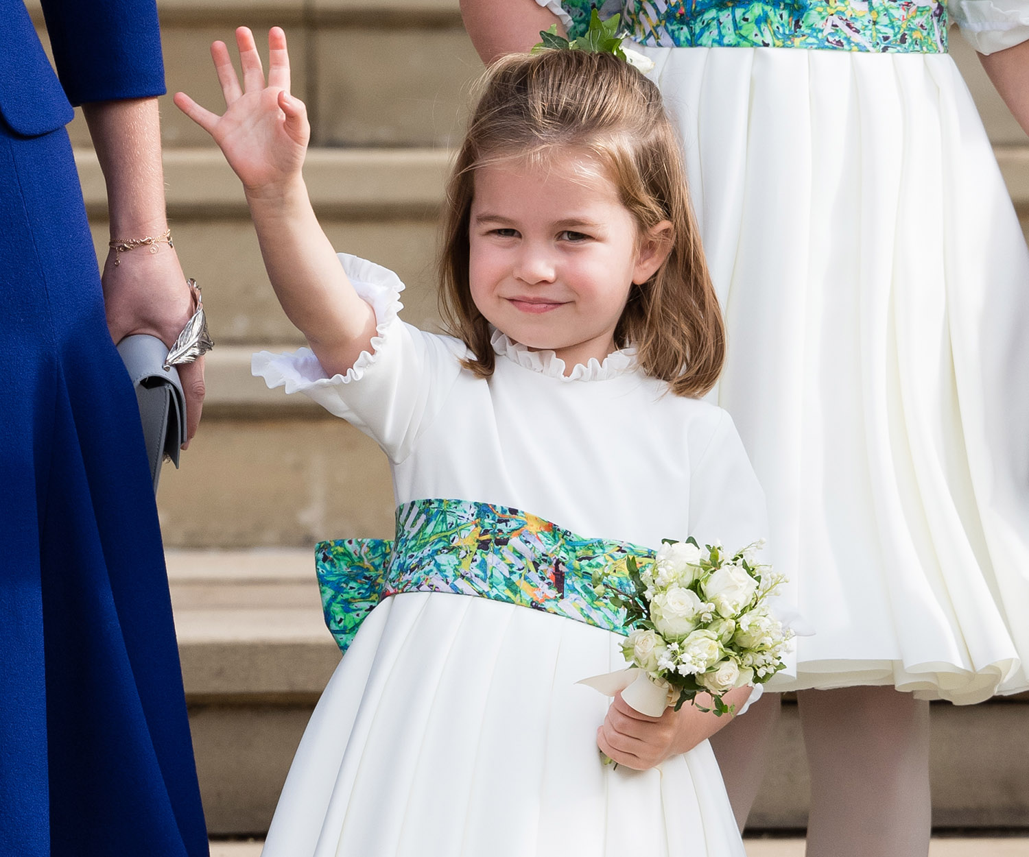 princess charlotte waving