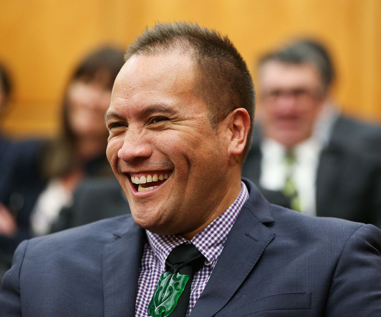Labour MP Tamati Coffey and his husband Tim Smith say they’re overwhelmed with love for their new baby son