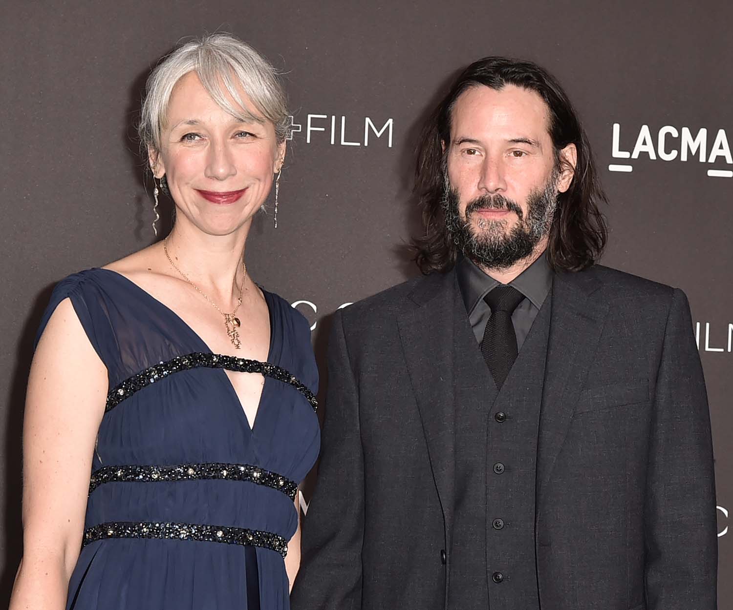 Keanu Reeves steps out with his first serious girlfriend in decades