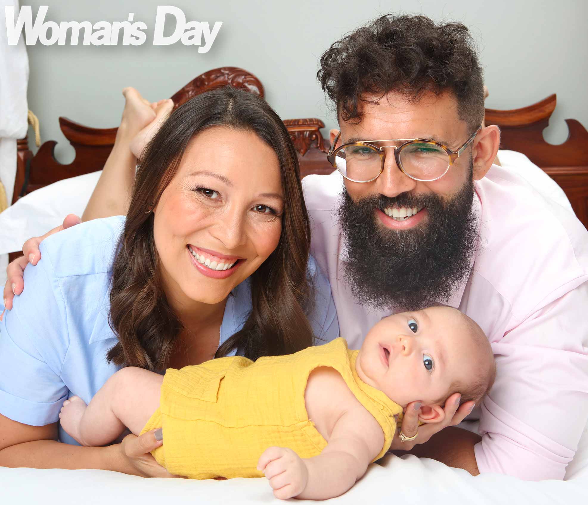 Melissa Chan-Green introduces her adorable son Busby and shares their ‘spooky’ royal connection
