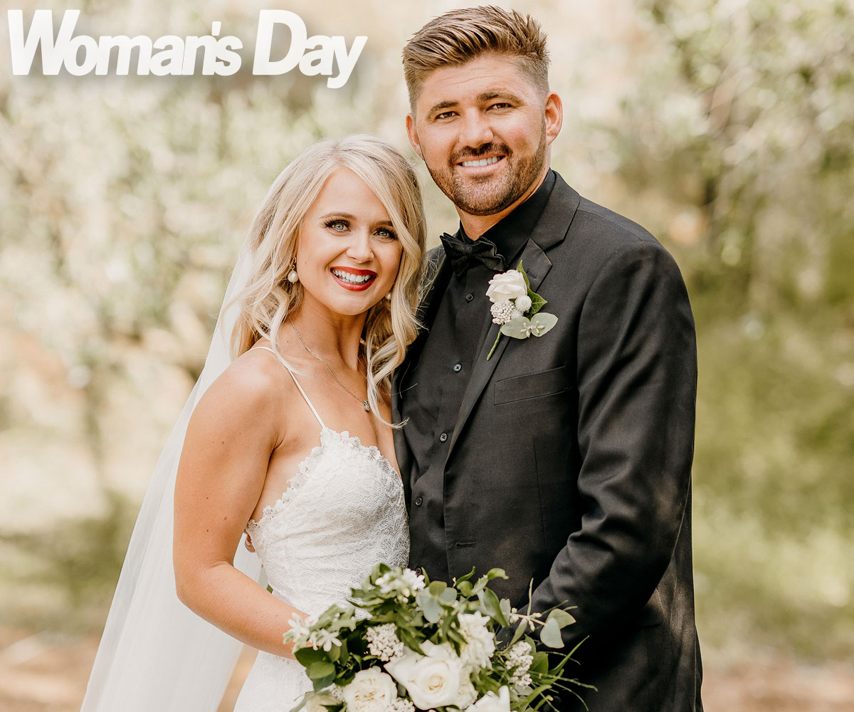 Rebekah Palmer’s dreamy summer wedding was a day full of surprises