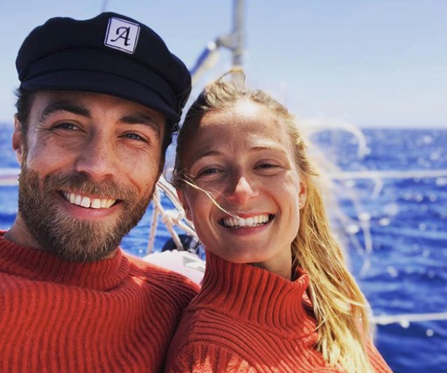 James Middleton has been forced to put his wedding to fiancée Alizee Thevenet on hold