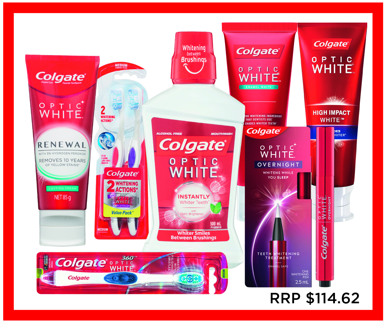 Win the Ultimate Teeth Whitening Prize Pack thanks to Colgate Optic White