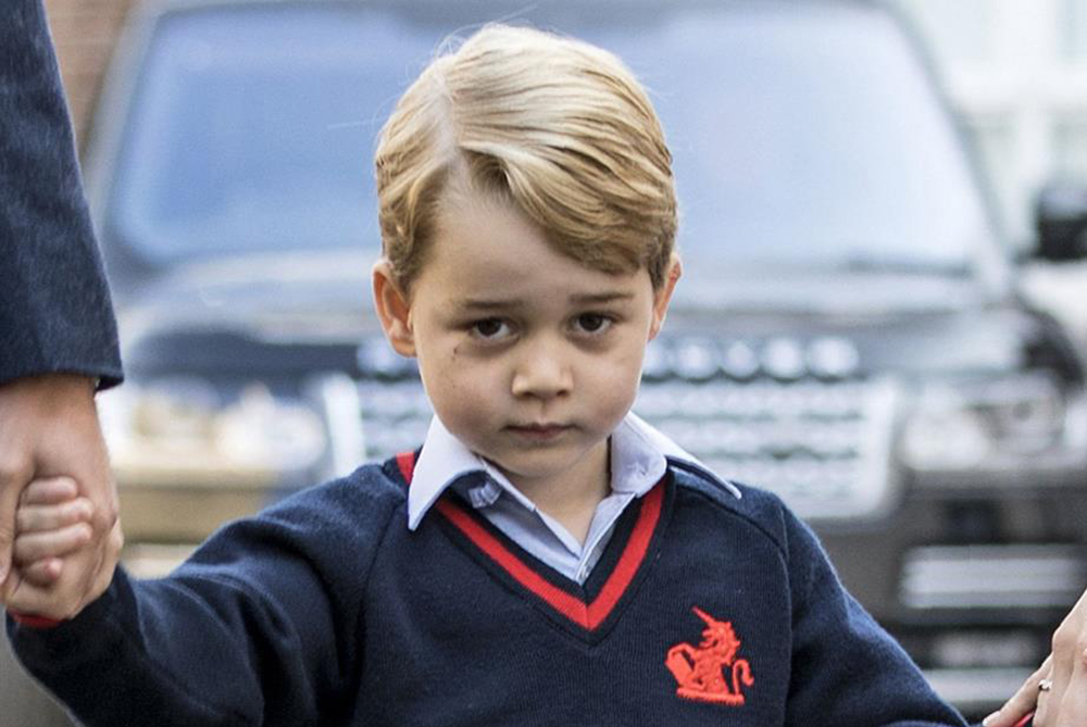 Prince George is utilising his royal assets after warning school peers to “watch out”