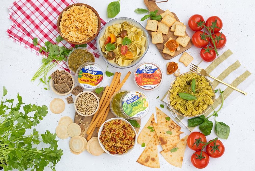 Win a Lisa’s Pesto Dip Prize Pack and get snacking!