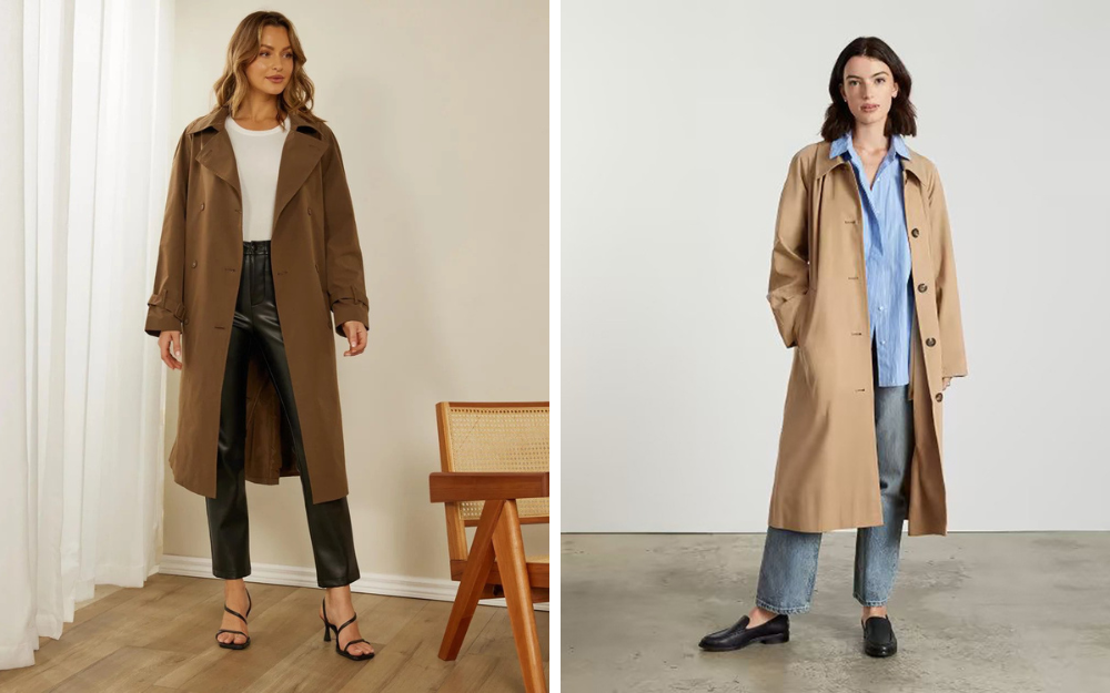 8 chic trench coats to take you through the change in season