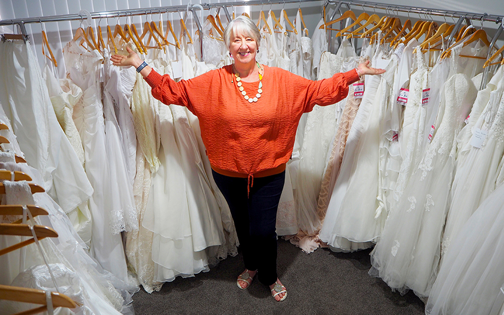 The marriage celebrant saving the planet one wedding dress at a time
