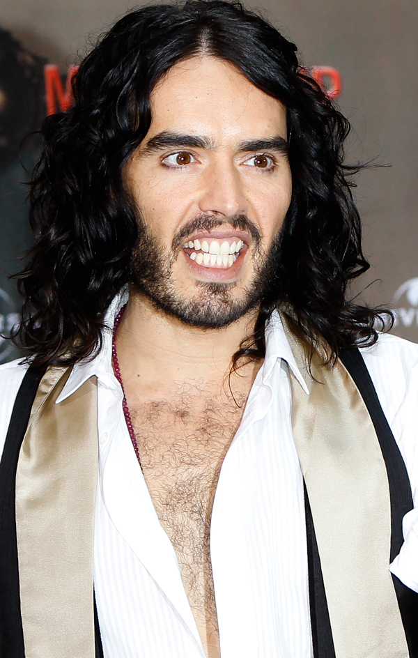 Russell Brand becomes a dad for the first time