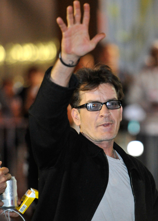 Cheers for Charlie Sheen