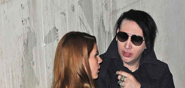 Strange couple Marilyn Manson and Lana Del Rey?
