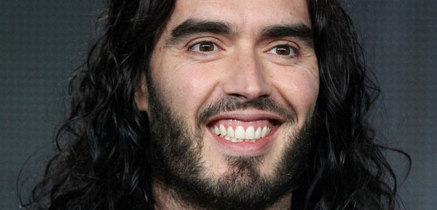 Russell Brand removes Katy from body