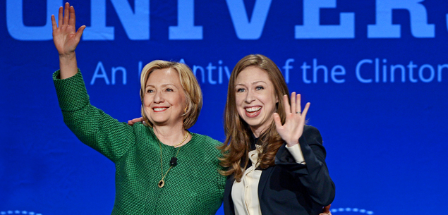 Hillary Clinton and Chelsea