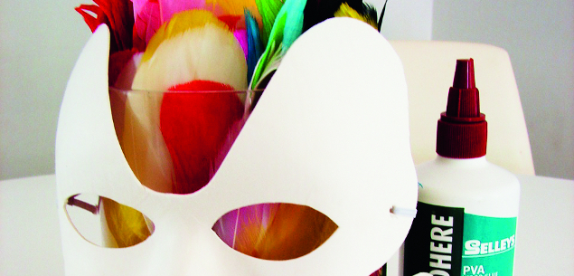School holiday craft: masks and magic wands