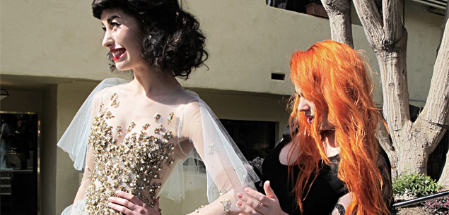 Behind the scenes at the Grammys: Kimbra shines