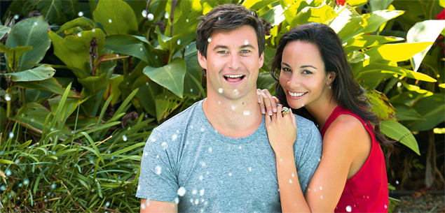 Shavaughn Ruakere and Clarke Gayford's special celebration