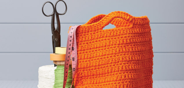 Crochet: bucket bag
