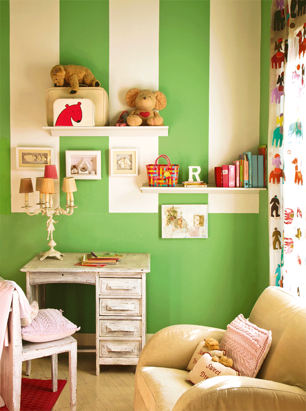 decorating kid bedrooms green room