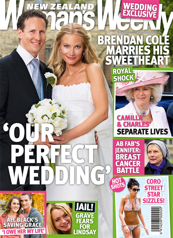 Brendan Cole marries his sweetheart