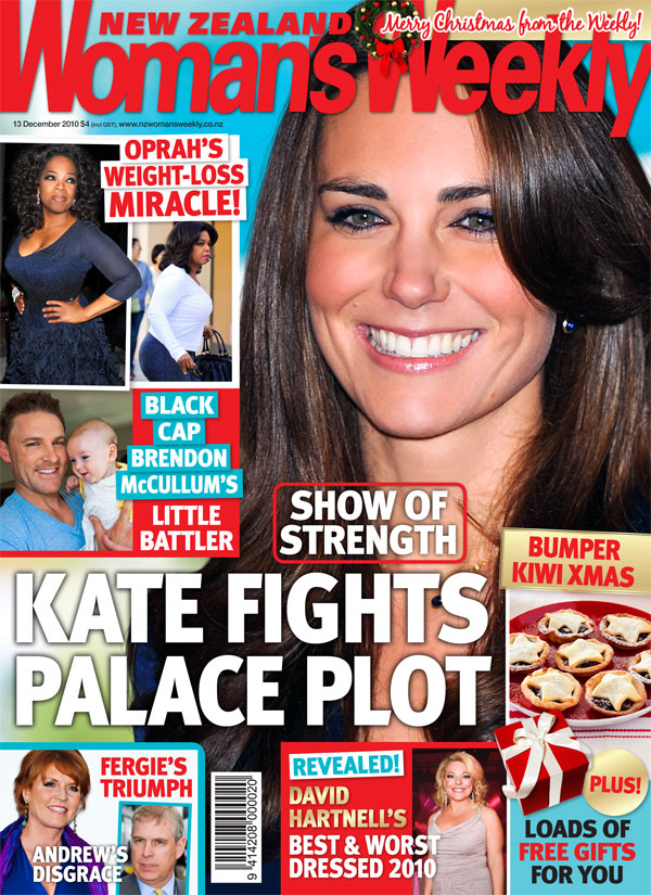 Kate Middleton fights palace plot