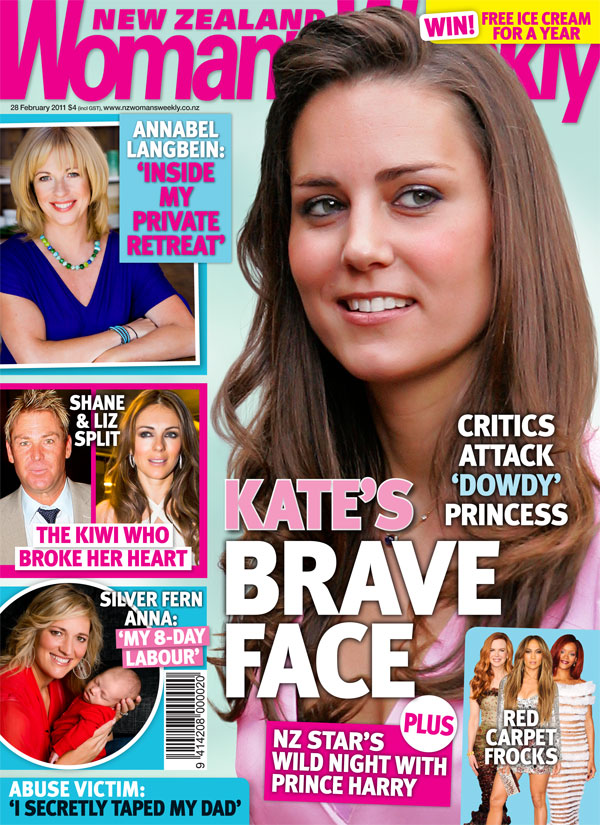 Kate Middleton’s brave face
