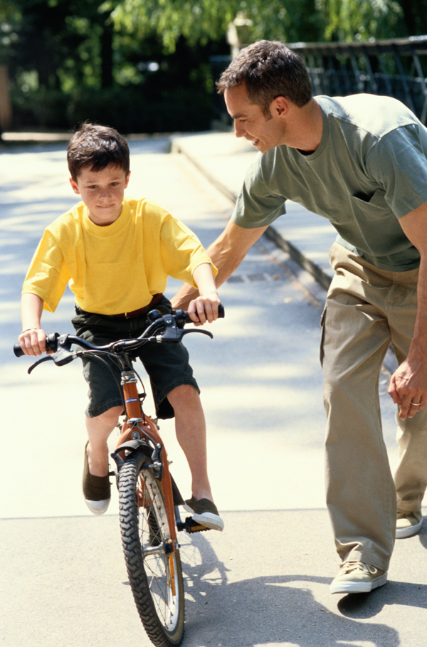 Bike riding – helping your child gain confidence