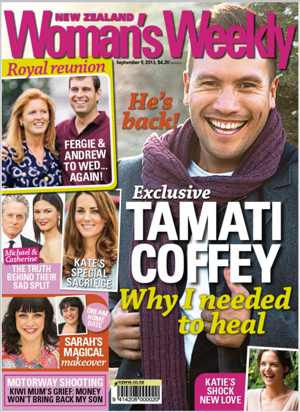 Exclusive: Tamati Coffey – Why I needed to heal