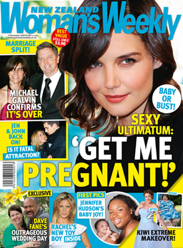 Katie Holmes’ demands “get me pregnant!”