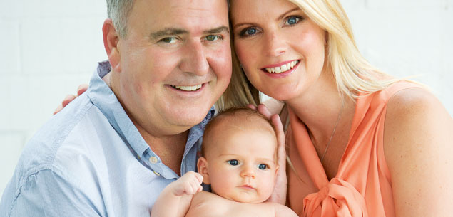Simon Gault: Our miracle baby