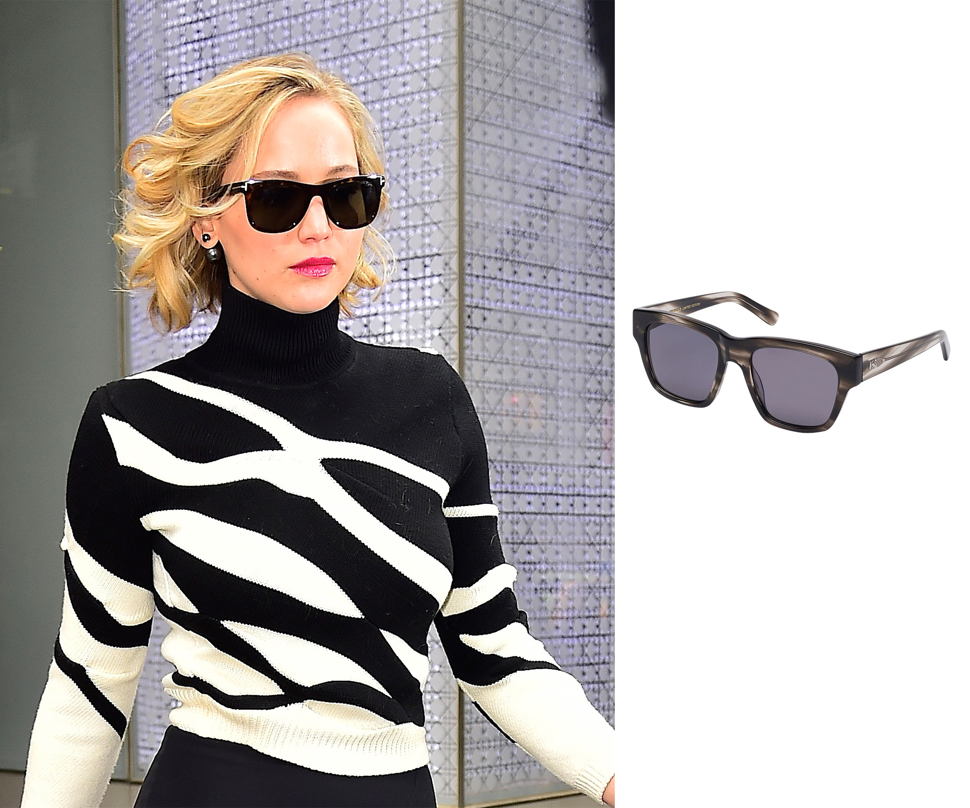 Jennifer Lawrence in sunglasses