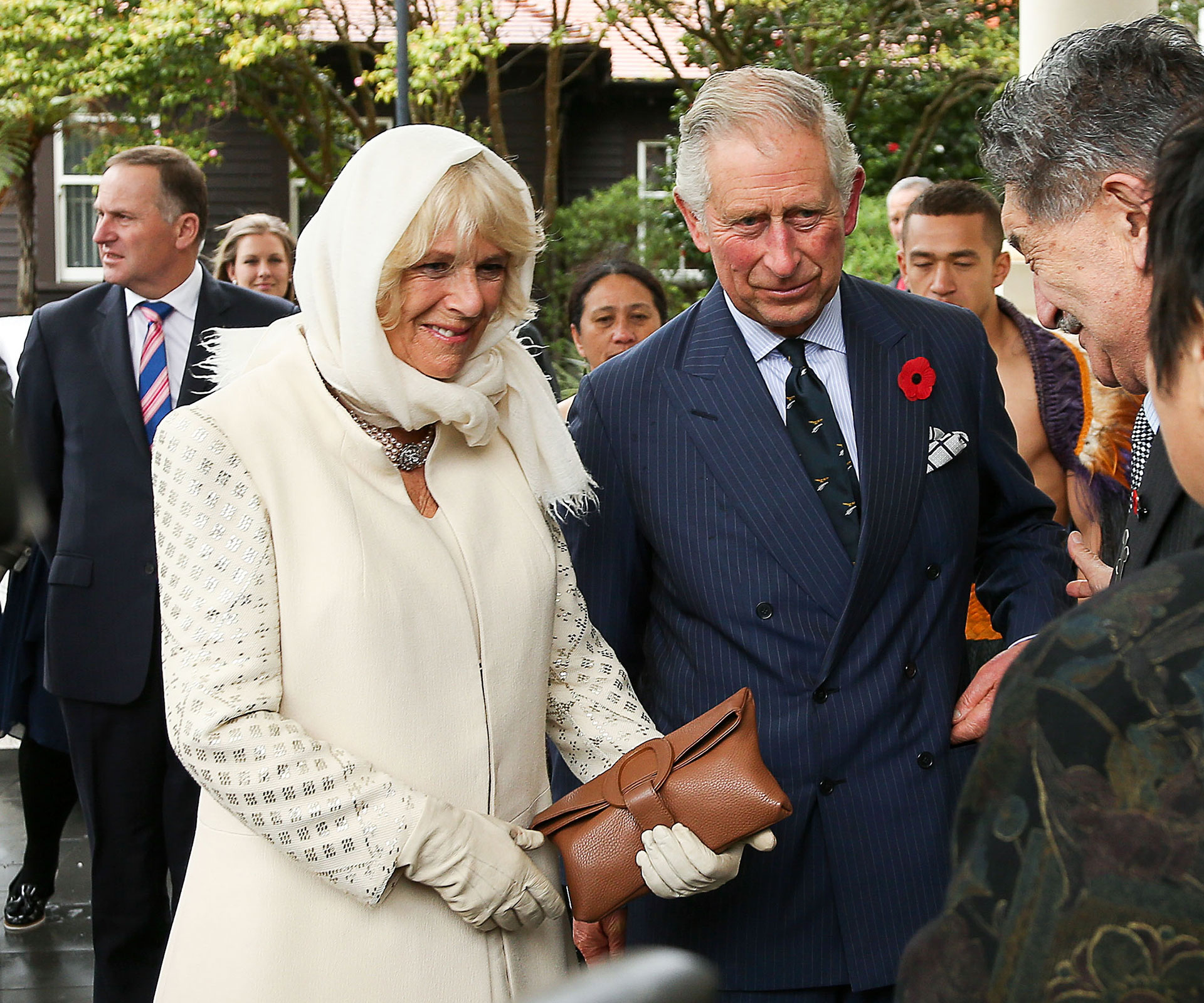 Charles and Camilla arrive in New Zealand
