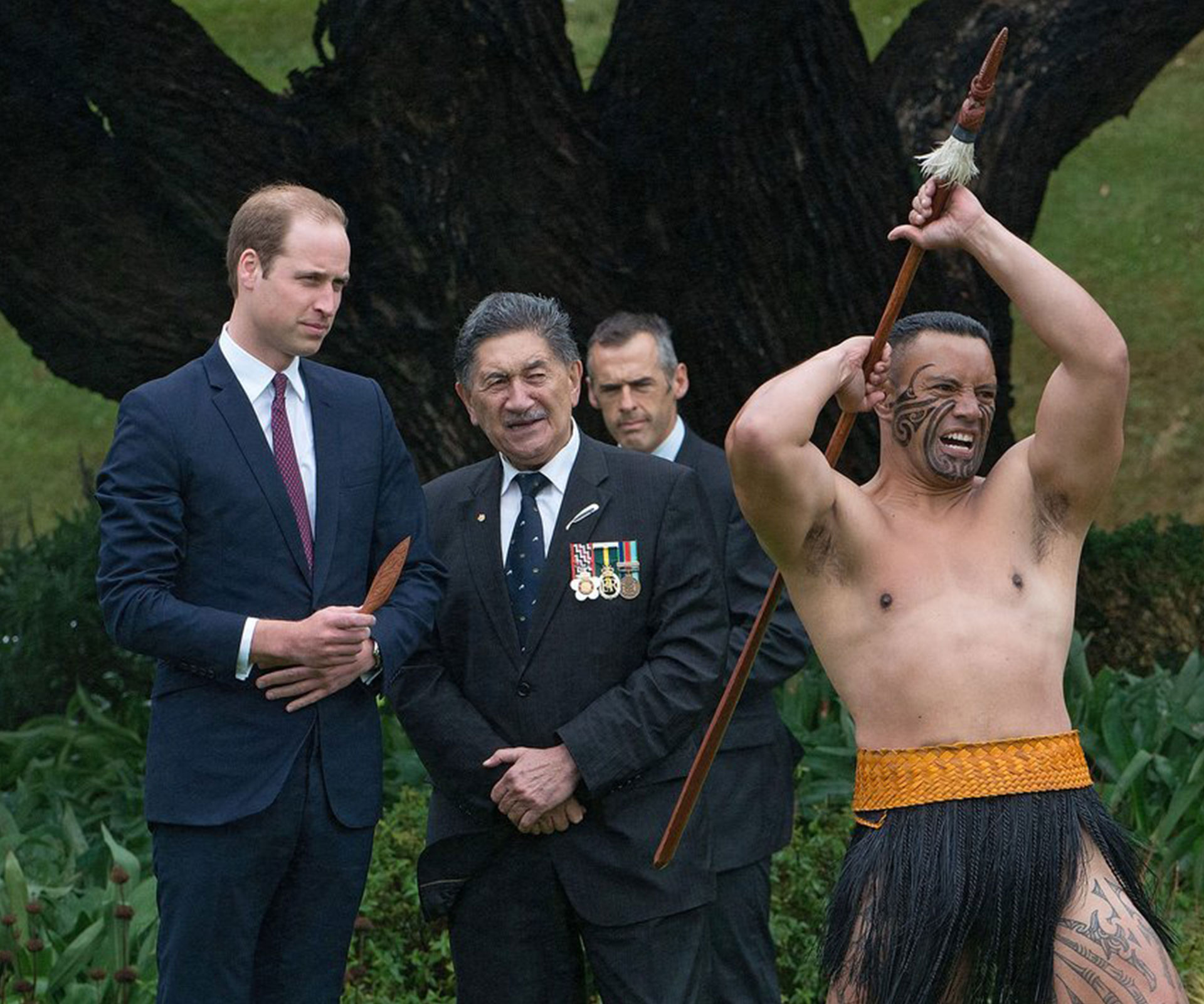 Prince William in New Zealand