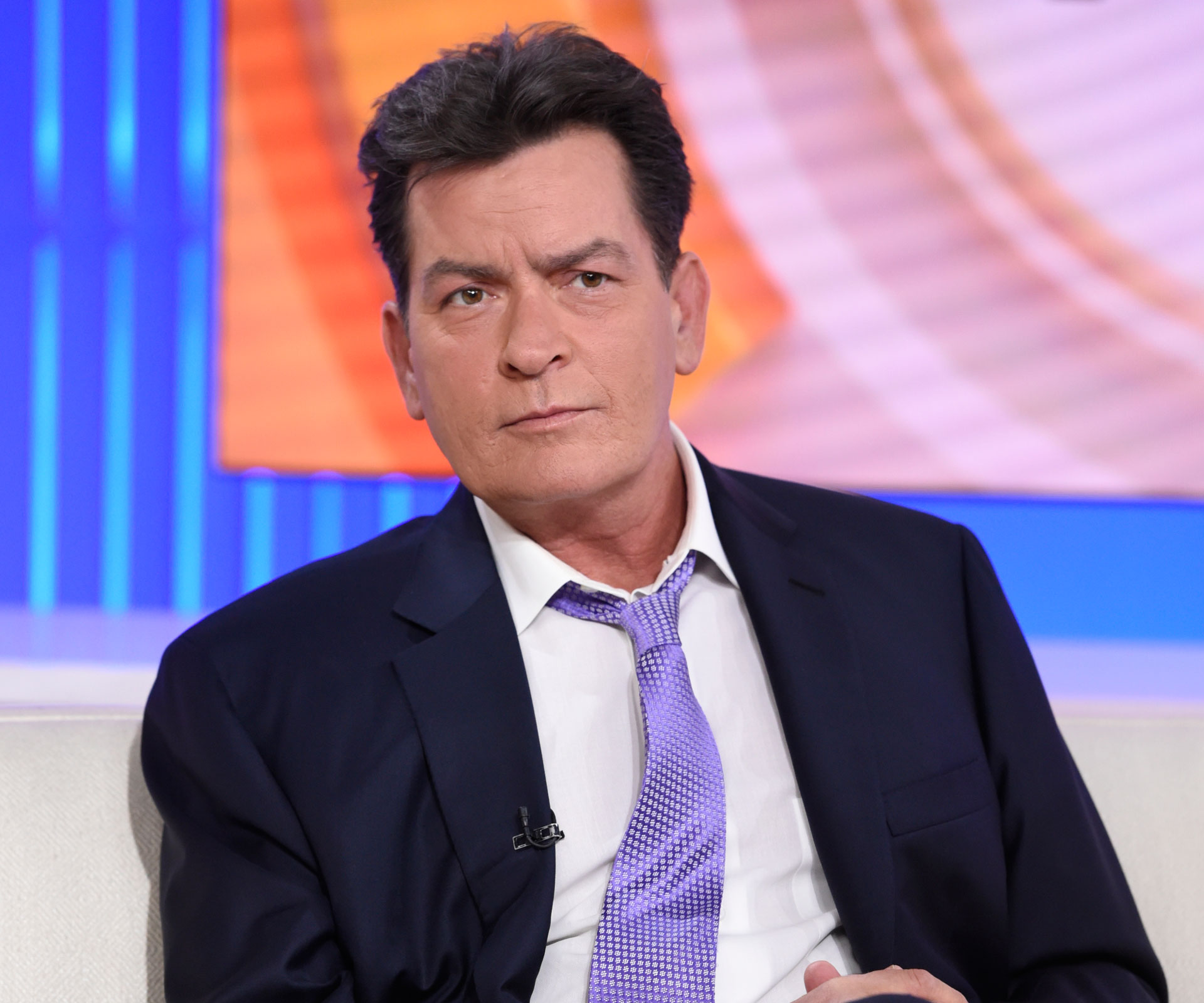Charlie Sheen on the Today show