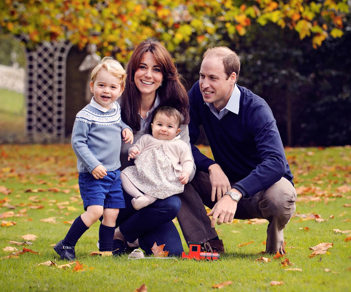 William and Kate share new family photo
