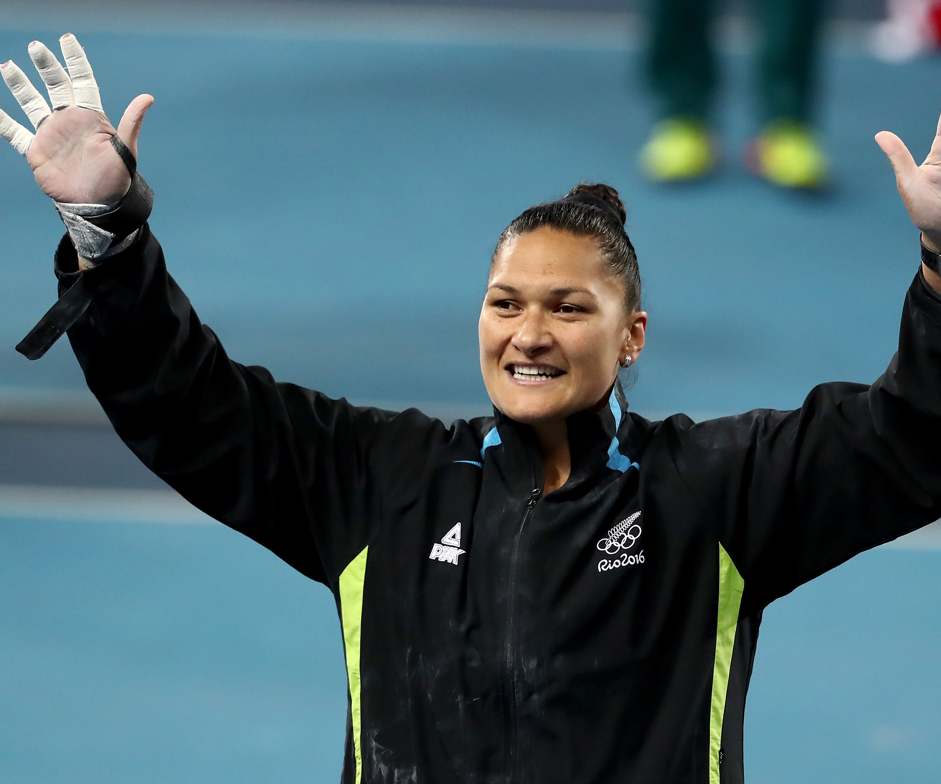 Valerie Adams takes out silver at the Rio Olympics