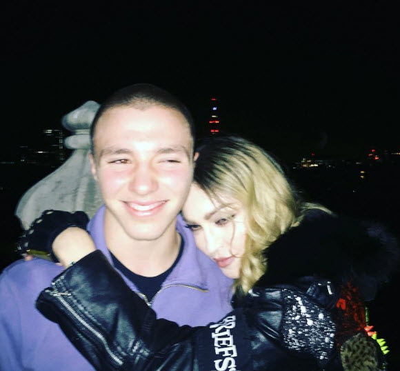 Madonna and Rocco